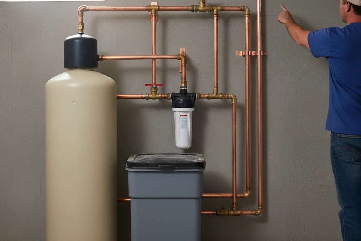 Whole-house water treatment system installed in Inwood